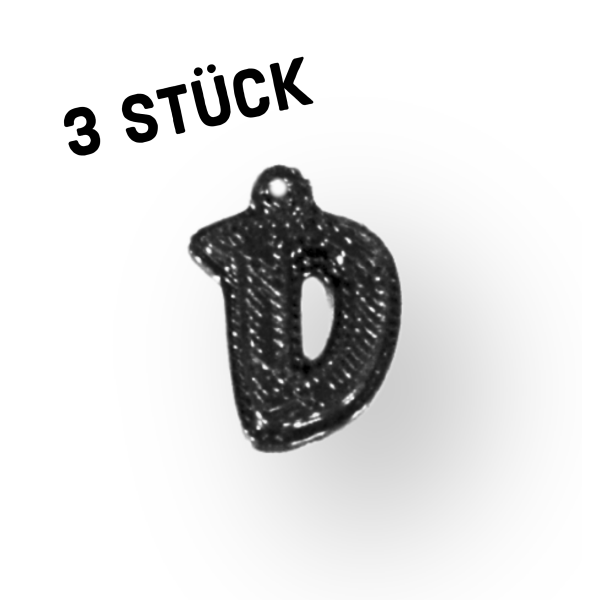 3er Pack Anhänger "Alphabet"