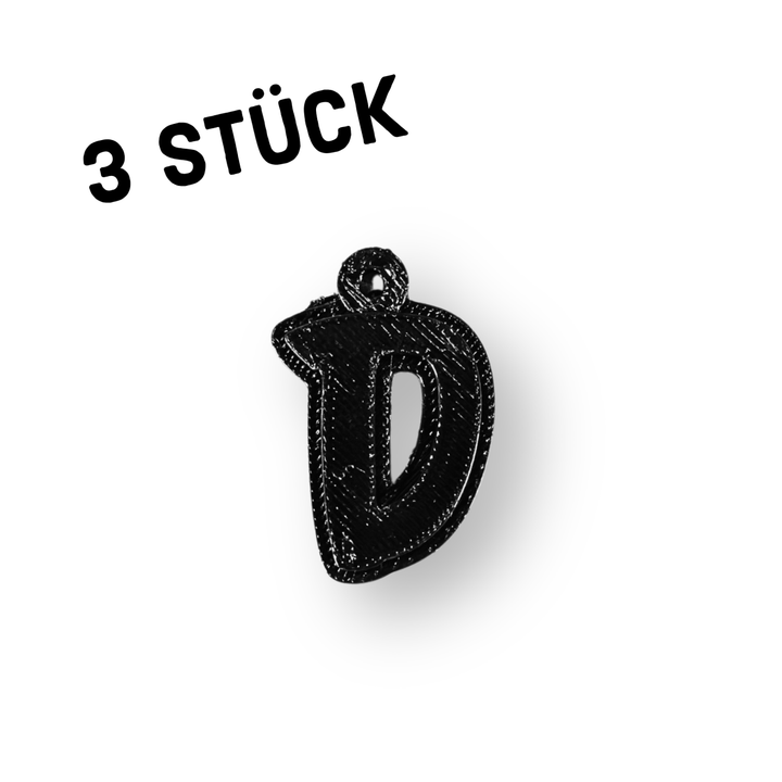 3er Pack Anhänger "Alphabet"