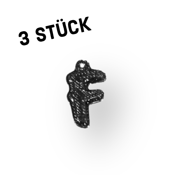3er Pack Anhänger "Alphabet"