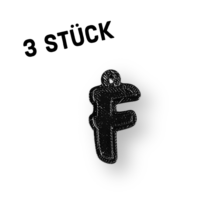 3er Pack Anhänger "Alphabet"