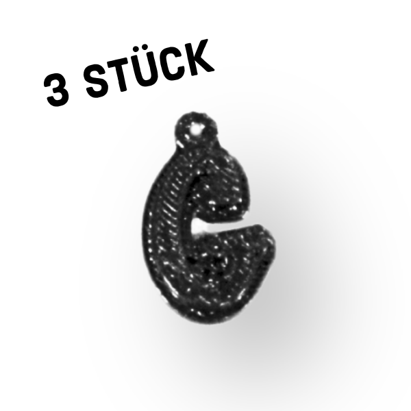 3er Pack Anhänger "Alphabet"