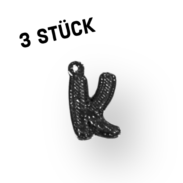 3er Pack Anhänger "Alphabet"