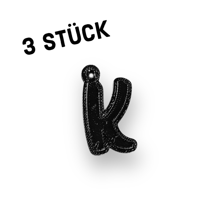 3er Pack Anhänger "Alphabet"