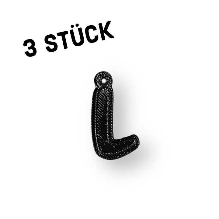 3er Pack Anhänger "Alphabet"