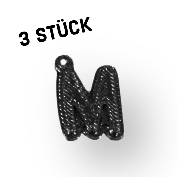 3er Pack Anhänger "Alphabet"