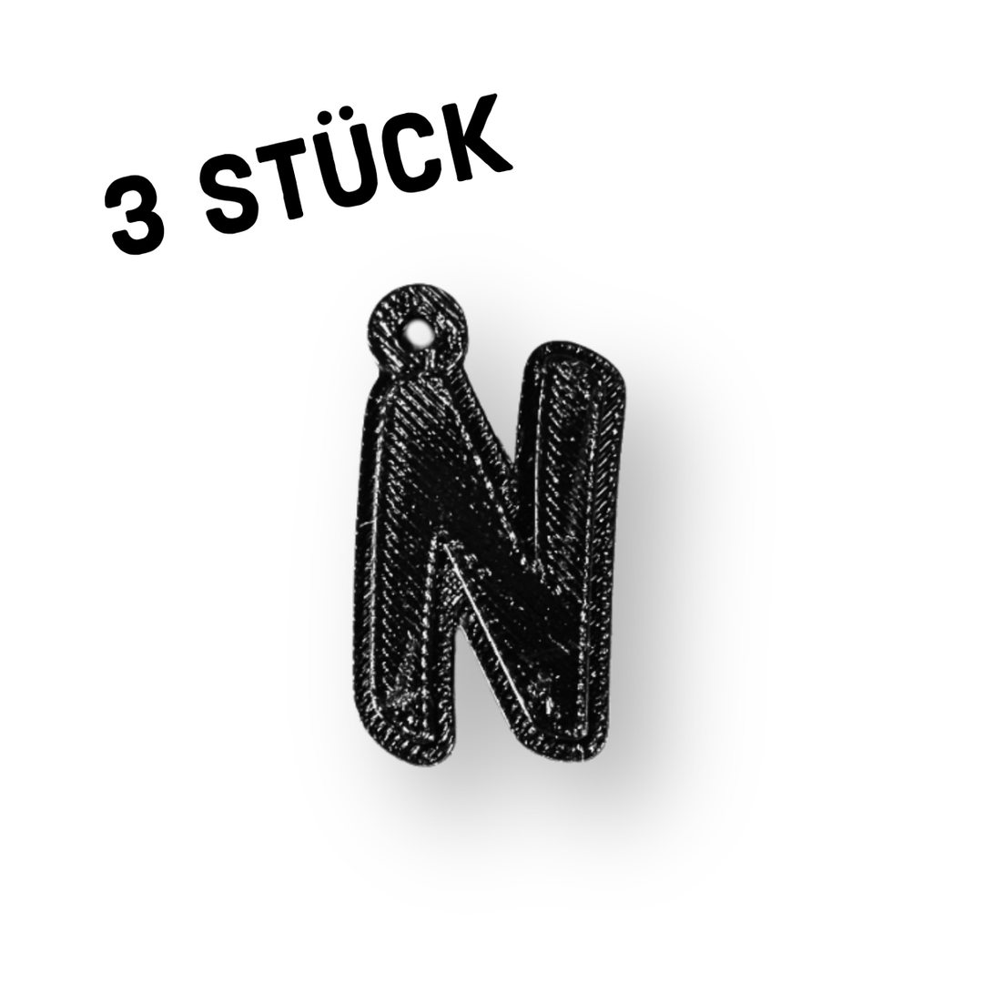 3er Pack Anhänger "Alphabet"