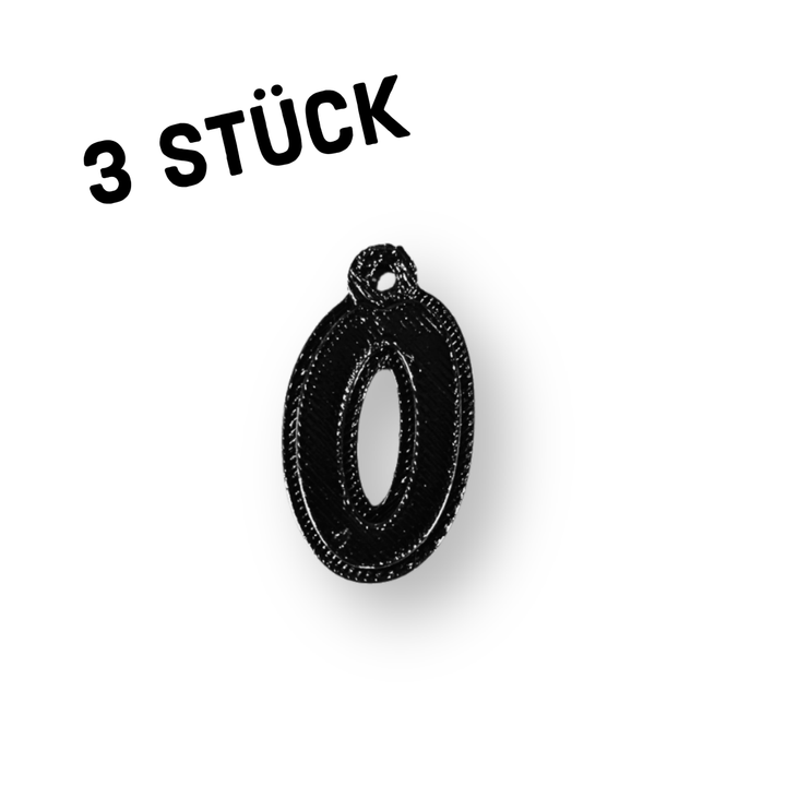 3er Pack Anhänger "Alphabet"