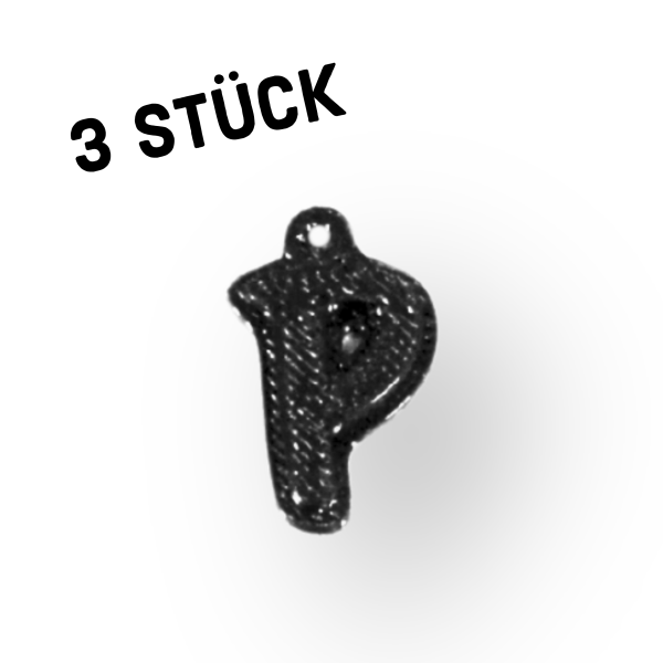 3er Pack Anhänger "Alphabet"