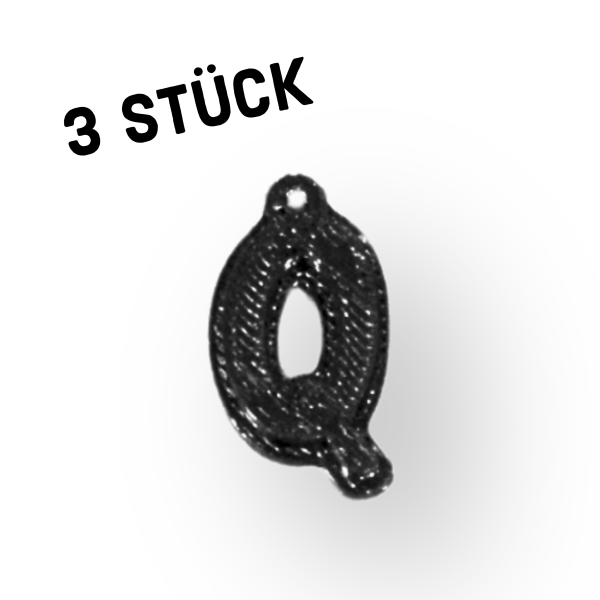 3er Pack Anhänger "Alphabet"