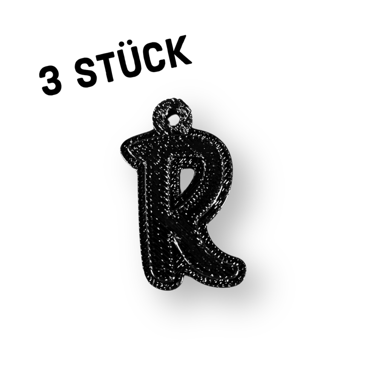 3er Pack Anhänger "Alphabet"