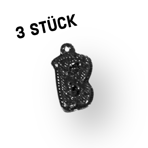 3er Pack Anhänger "Alphabet"