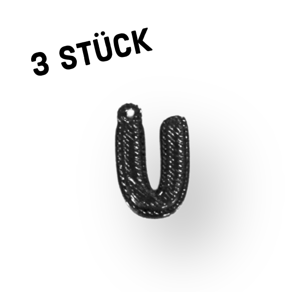 3er Pack Anhänger "Alphabet"