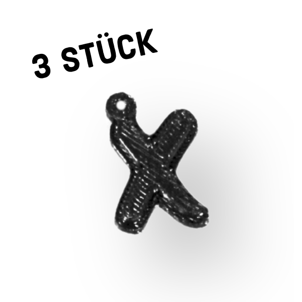 3er Pack Anhänger "Alphabet"