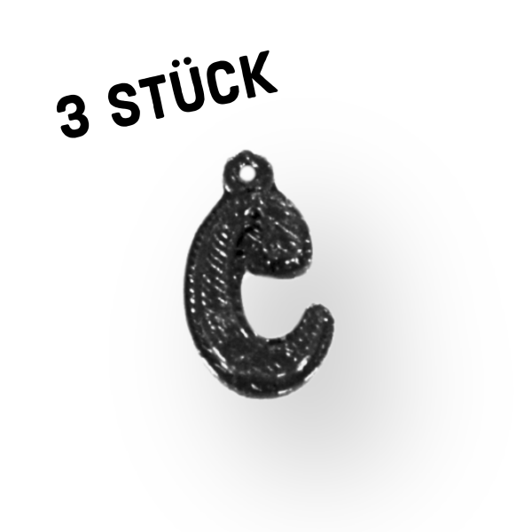 3er Pack Anhänger "Alphabet"