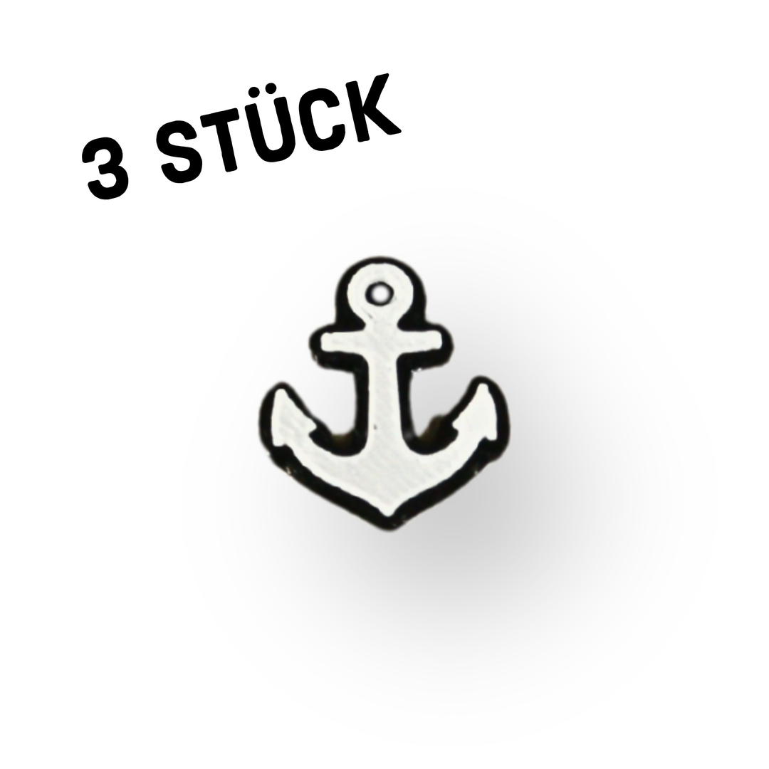 3er Pack Anhänger "Anker"