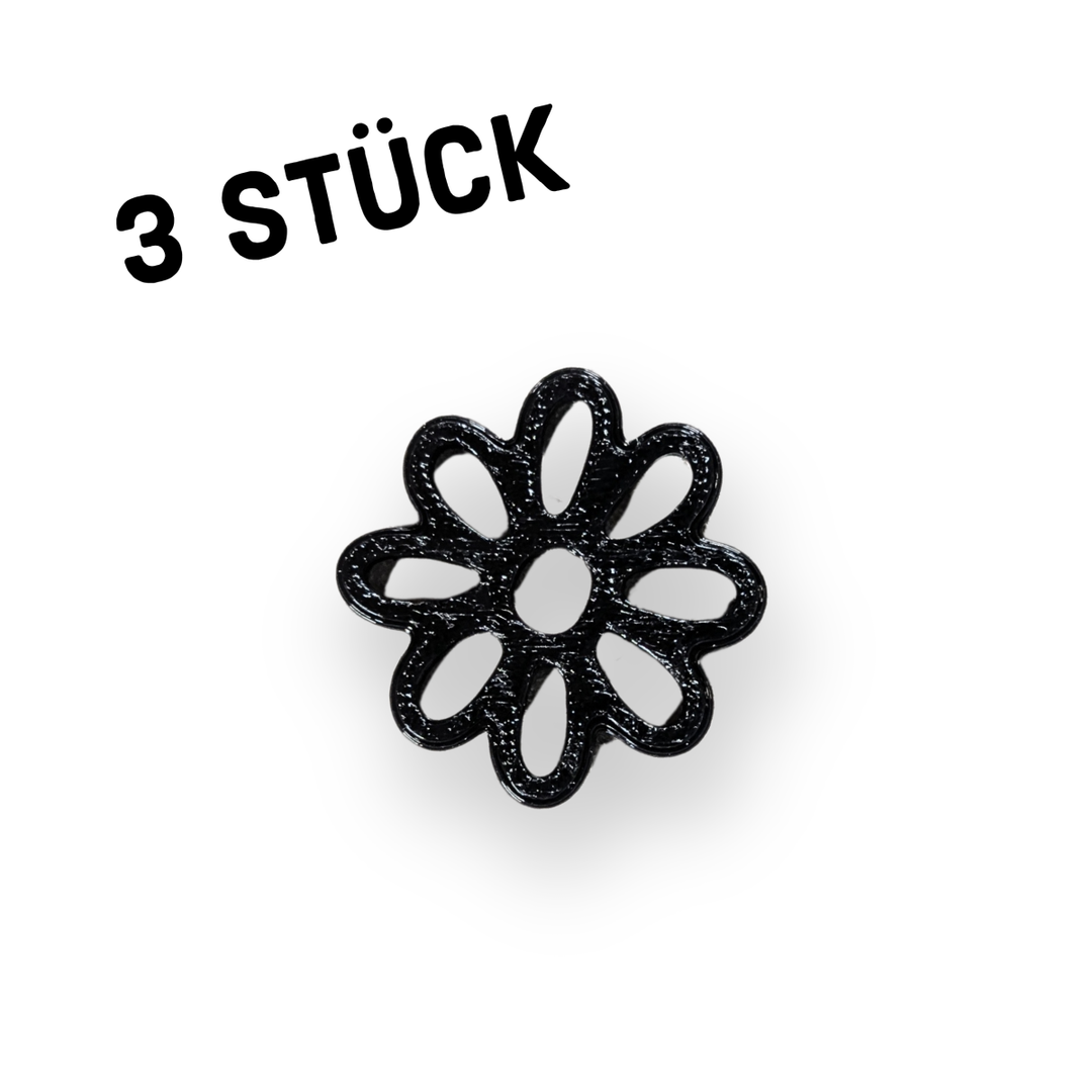 3er Pack Anhänger "Blume 1"