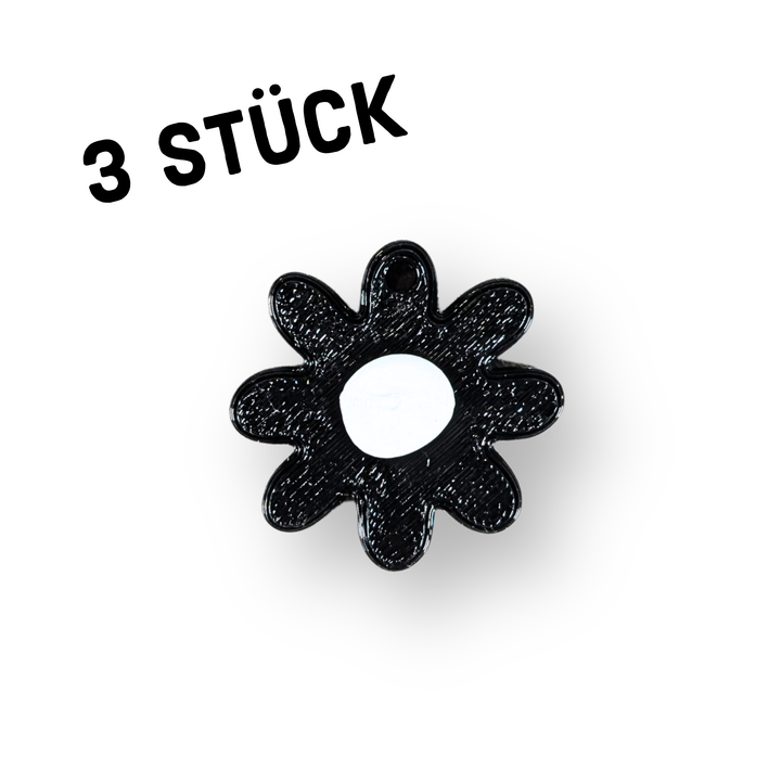3er Pack Anhänger "Blume 2"