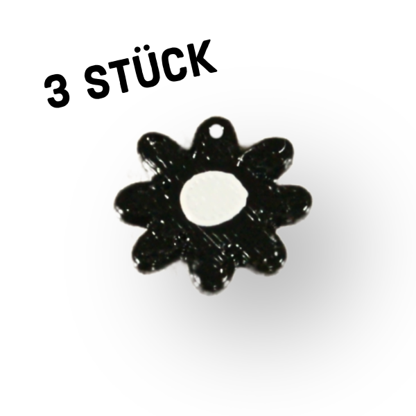 3er Pack Anhänger "Blume 2"