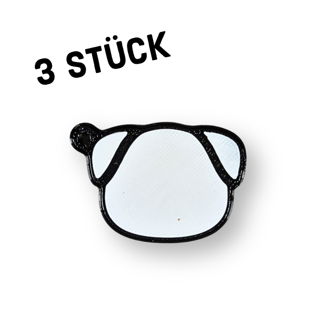 3er Pack Anhänger "Hund"