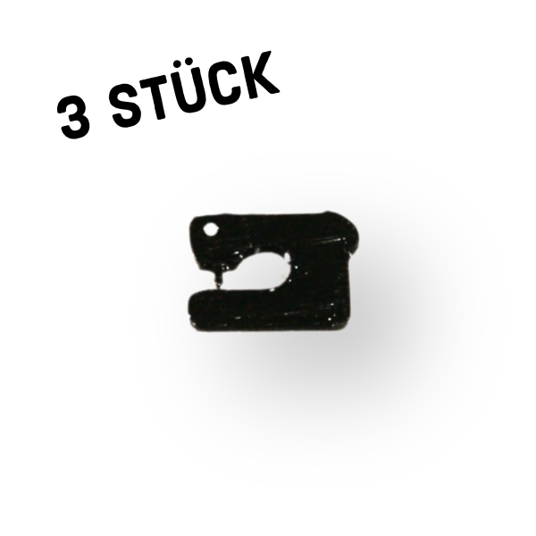 3er Pack Anhänger "Nähmaschine"