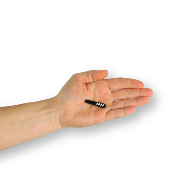 3er Pack Anhänger "Schriftzug 2026"