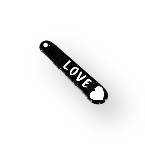 3er Pack Anhänger "Schriftzug LOVE"