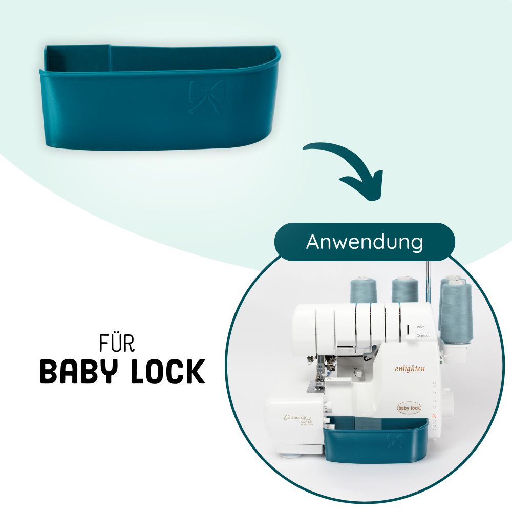 Bac de réception pour surjeteuses Baby Lock