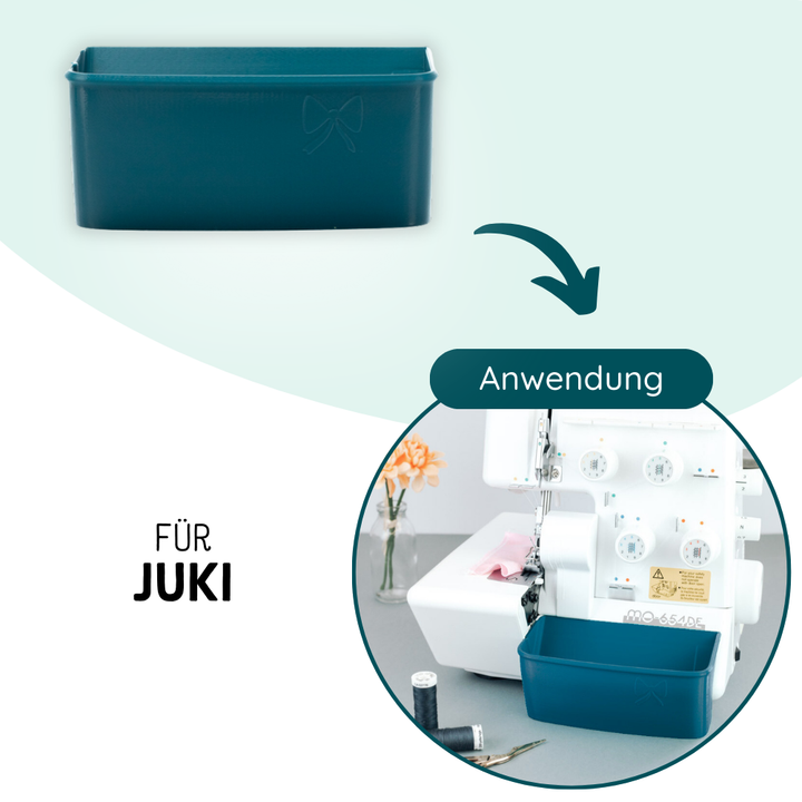 Bac de réception pour surjeteuses Juki