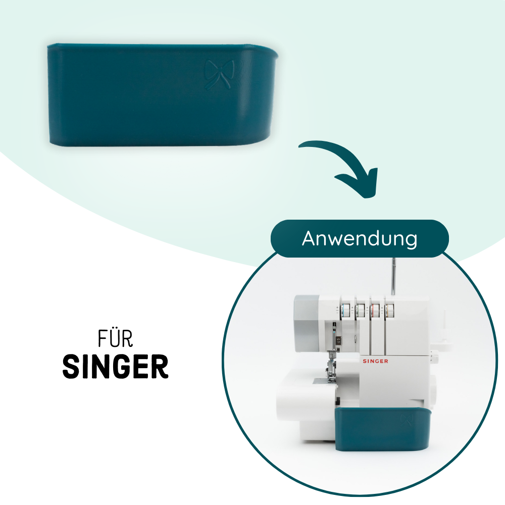 Bac de réception pour surjeteuses Singer