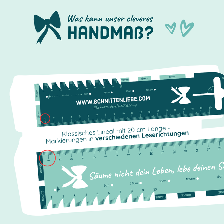 Schnittenliebe Handmaß