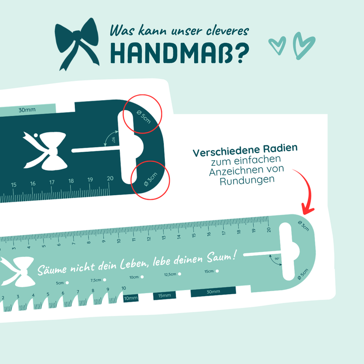 Schnittenliebe Handmaß