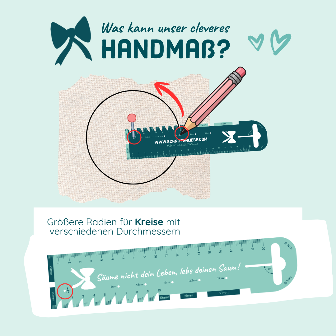 Schnittenliebe Handmaß