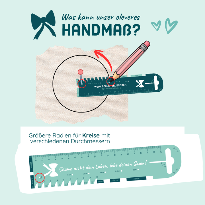 Schnittenliebe Handmaß