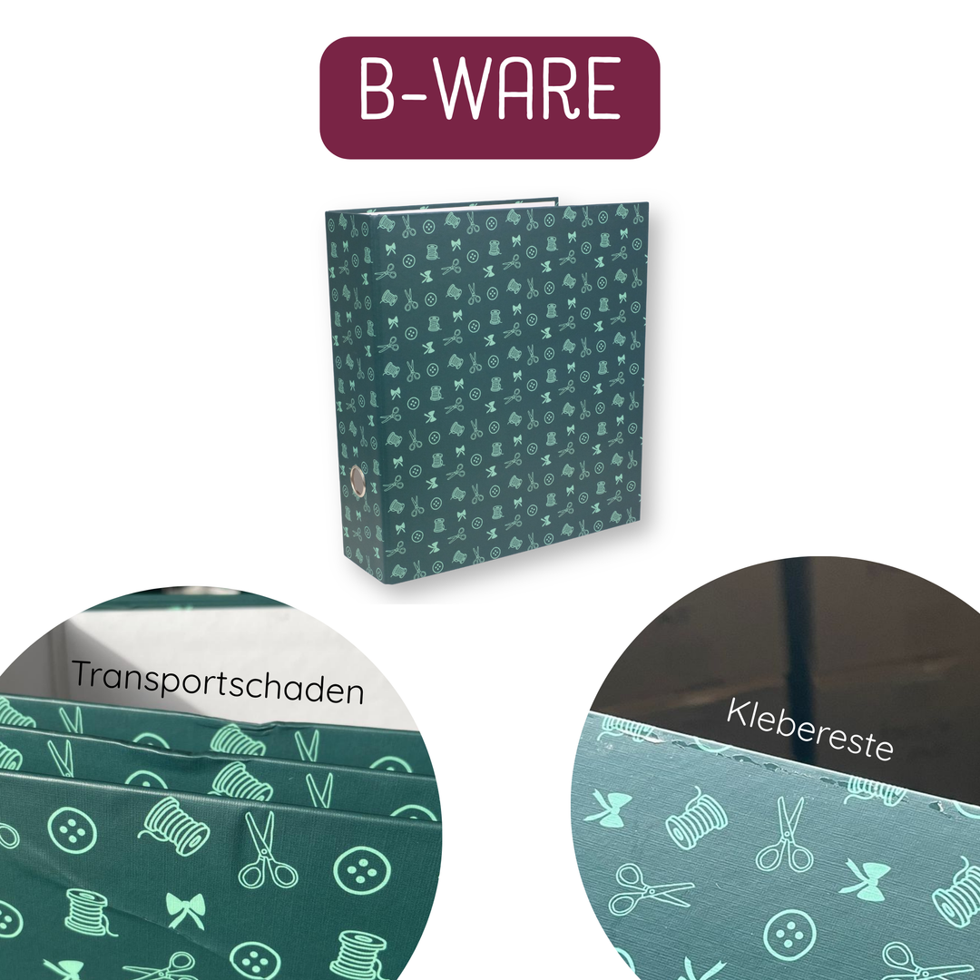 Ordner zur Schnittmusteraufbewahrung - A4