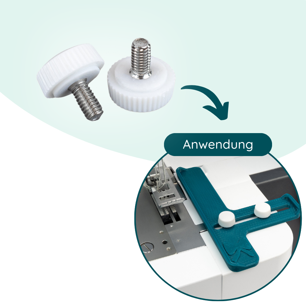 Kit de vis pour aide à la couture