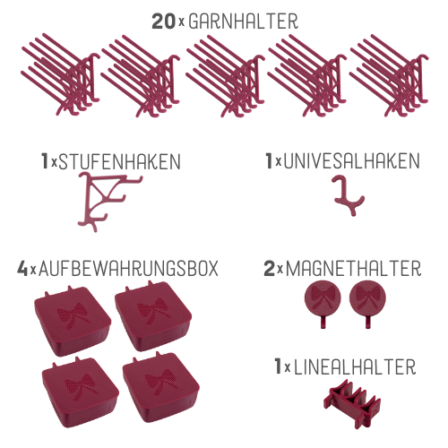 Sew OrgaNiced Set M - Berry