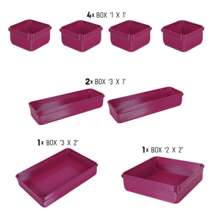 orgAlex Box-Bundle '4x5' #1 - berry