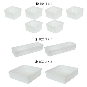 orgAlex Box-Bundle '4x5' #2 - white