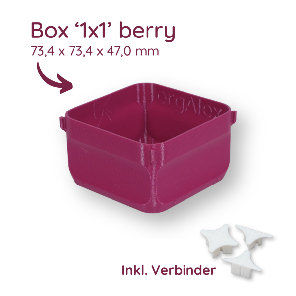 orgAlex Box-Bundle '3x4' #2 - berry