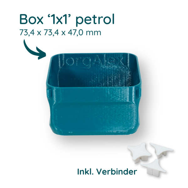 orgAlex Box-Bundle '4x5' #1 - petrol