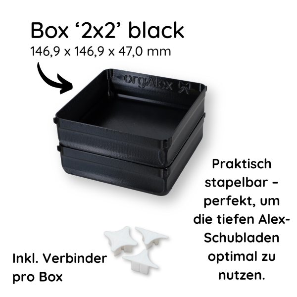 orgAlex Box '2 x 2'