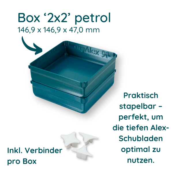 orgAlex Box '2 x 2'