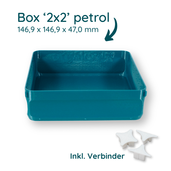 orgAlex Box-Bundle '4x5' #1 - petrol