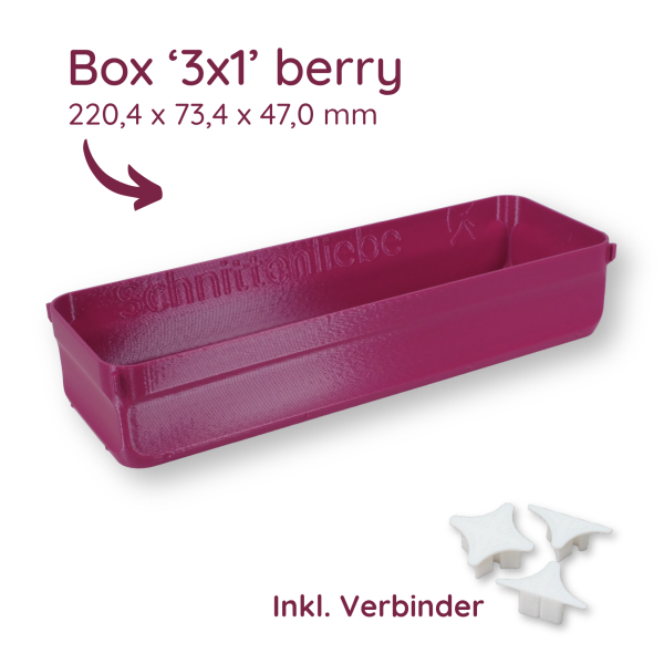 orgAlex Box-Bundle '3x4' #2 - berry