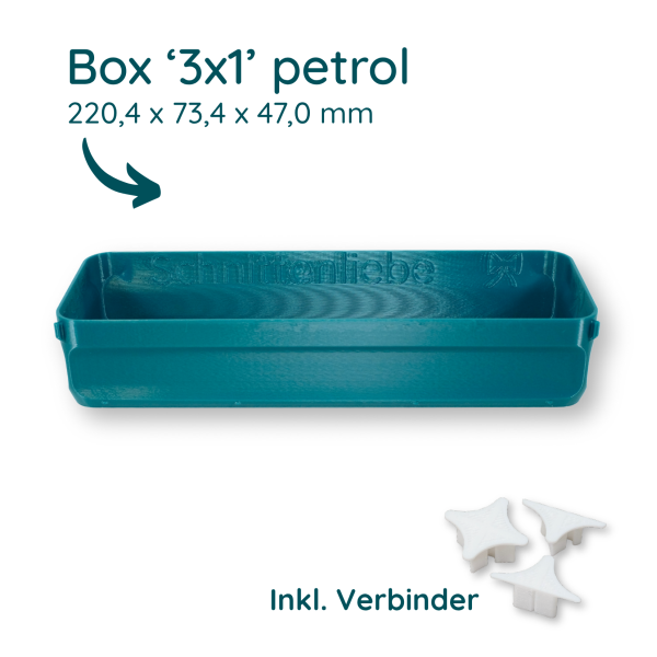 orgAlex Box-Bundle '4x5' #1 - petrol