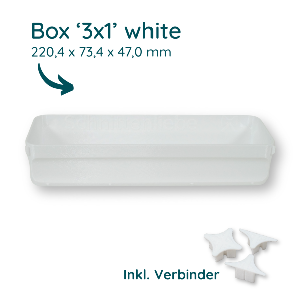 orgAlex Box-Bundle '3x4' #2 - white