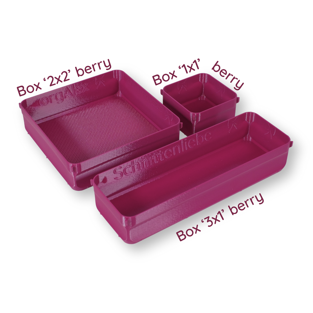 orgAlex Box-Bundle '3x4' #1 - berry