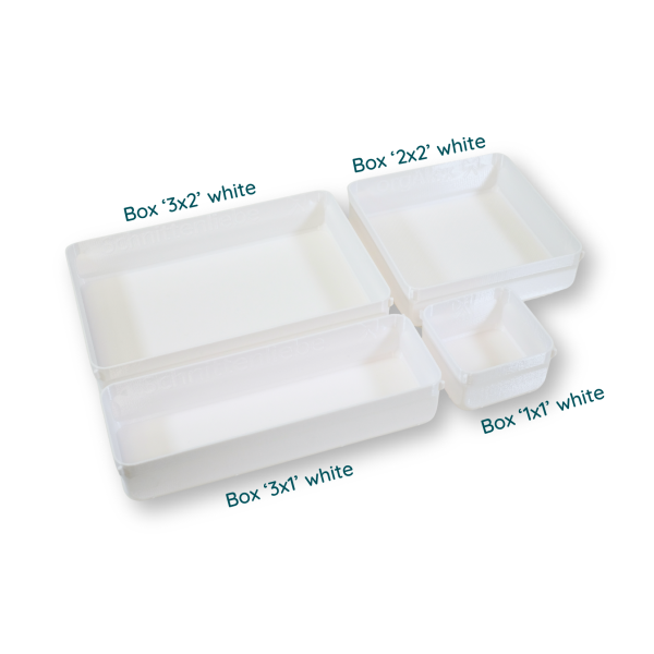 orgAlex Box-Bundle '3x4' #2 - white